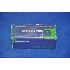 PKA-015 Parts mall Комплект тормозных колодок, дисковый тормоз