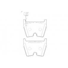 WBP23751A WAGNER LOCKHEED Комплект тормозных колодок, дисковый тормоз