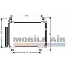 60535413 SCHLIECKMANN Конденсатор, кондиционер
