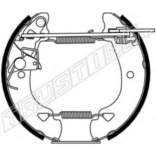 6166 TRUSTING Комплект тормозных колодок