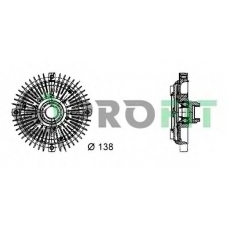 1720-2013 PROFIT Сцепление, вентилятор радиатора