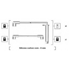 941185180776 MAGNETI MARELLI Комплект проводов зажигания