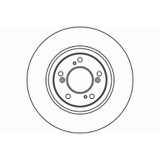 MDC1516 MINTEX Тормозной диск