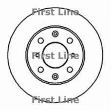 FBD059 FIRST LINE Тормозной диск