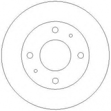 AC2209D AC Delco Тормозной диск