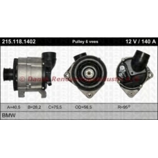20-215-118-1402 TRISCAN Генератор