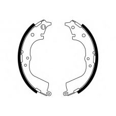 S895 SIMER Комплект тормозных колодок