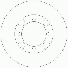 D2481 ROULUNDS Тормозной диск