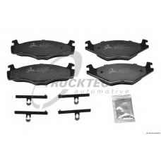 07.35.101 TRUCKTEC AUTOMOTIVE Комплект тормозных колодок, дисковый тормоз