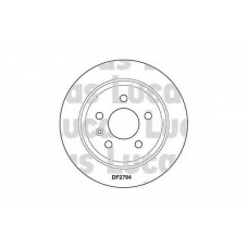 DF2794 TRW Тормозной диск