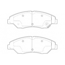 WBP23442A WAGNER LOCKHEED Комплект тормозных колодок, дисковый тормоз