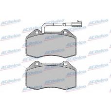 AC869281D AC Delco Комплект тормозных колодок, дисковый тормоз