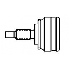 134082 FARCOM Шарнирный комплект, приводной вал