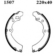 01507 BSF Комплект тормозных колодок
