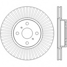 562452B BENDIX Тормозной диск