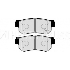 J3610518 NIPPARTS Комплект тормозных колодок, дисковый тормоз