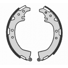 07230 KAWE Комплект тормозных колодок