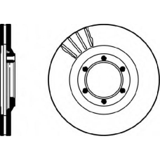 MDC988 MINTEX Тормозной диск