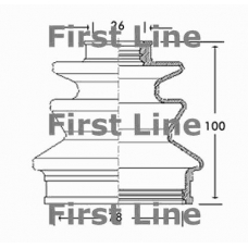 FCB2603 FIRST LINE Пыльник, приводной вал
