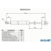 BGS10314 BUGIAD Газовая пружина, крышка багажник