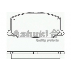 T112-20J ASHUKI Комплект тормозных колодок, дисковый тормоз