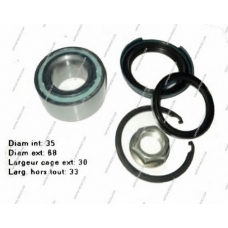 T470A17 NPS Комплект подшипника ступицы колеса