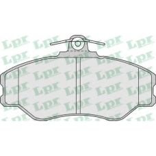 05P920 LPR Комплект тормозных колодок, дисковый тормоз