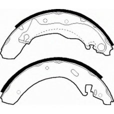 FSB422 FERODO Комплект тормозных колодок