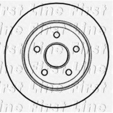 FBD1746 FIRST LINE Тормозной диск