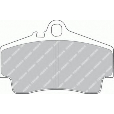 T0611296 RAMEDER Комплект тормозных колодок, дисковый тормоз