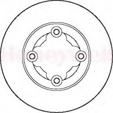 561226B BENDIX Тормозной диск