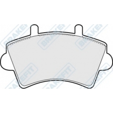 PD3055 APEC Комплект тормозных колодок, дисковый тормоз