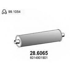 28.6065 ASSO Средний глушитель выхлопных газов