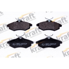 6006140 KRAFT AUTOMOTIVE Комплект тормозных колодок, дисковый тормоз