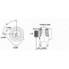 943355130010 MAGNETI MARELLI Генератор