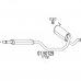 01.50129 MTS Средний глушитель выхлопных газов