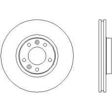 MDC1351 MINTEX Тормозной диск