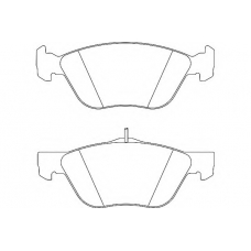 WBP21637A WAGNER LOCKHEED Комплект тормозных колодок, дисковый тормоз