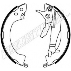 064.154Y TRUSTING Комплект тормозных колодок