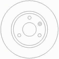 D2086 ROULUNDS Тормозной диск