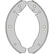 M547 MGA Комплект тормозных колодок