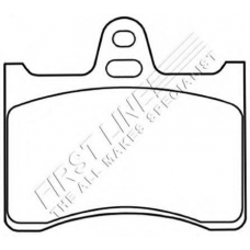 FBP1461 FIRST LINE Комплект тормозных колодок, дисковый тормоз