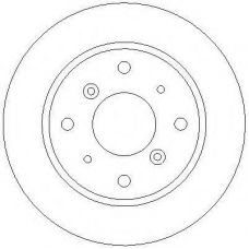 AC2468D AC Delco Тормозной диск