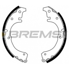 GF0945 BREMSI Комплект тормозных колодок