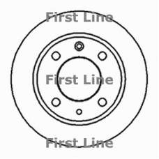 FBD153 FIRST LINE Тормозной диск
