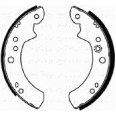 153-114 CIFAM Комплект тормозных колодок