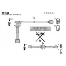 T508B TESLA Комплект проводов зажигания