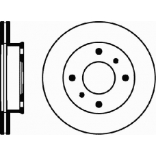 MDC583 MINTEX Тормозной диск