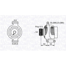 063377024010 MAGNETI MARELLI Генератор