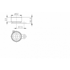 TKR 9997 TIMKEN Натяжной ролик, ремень грм